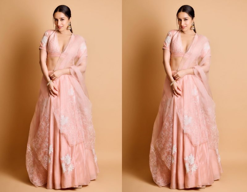 Shraddha Kapoor Looks Gorgeous In Rose Pink Lehenga, Fans Awestruck 863898
