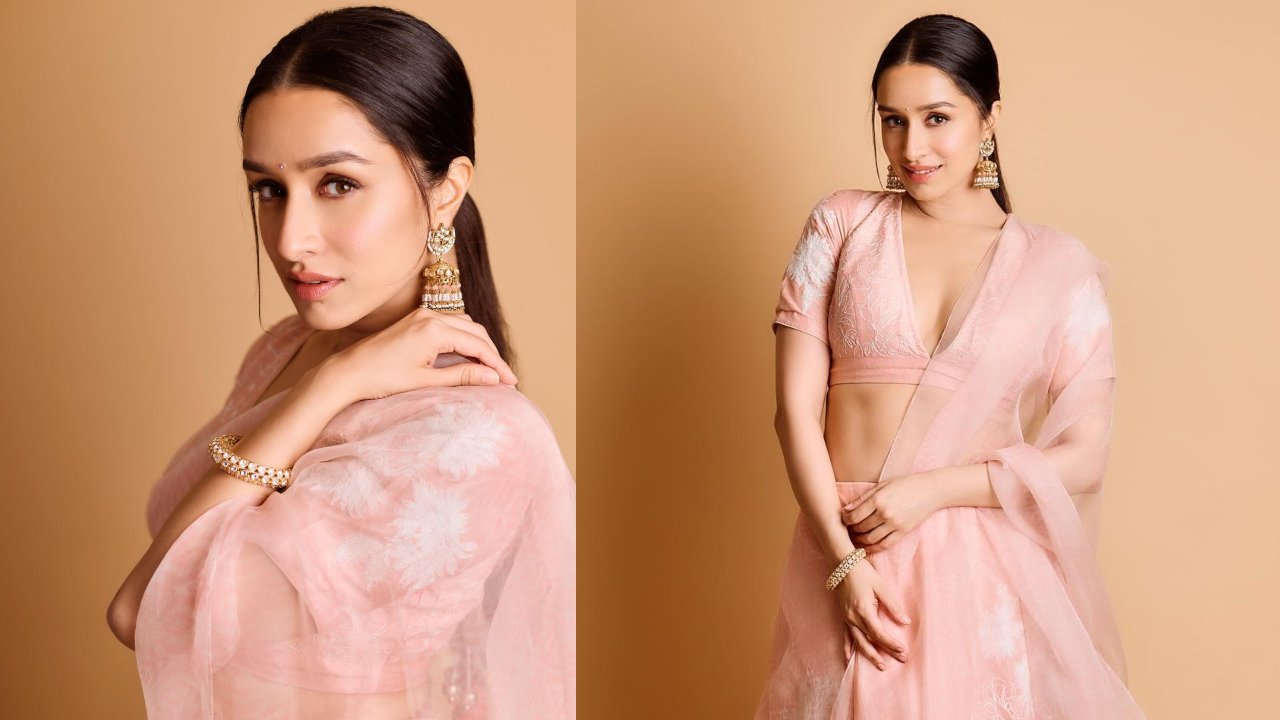 Shraddha Kapoor Looks Gorgeous In Rose Pink Lehenga, Fans Awestruck 863900