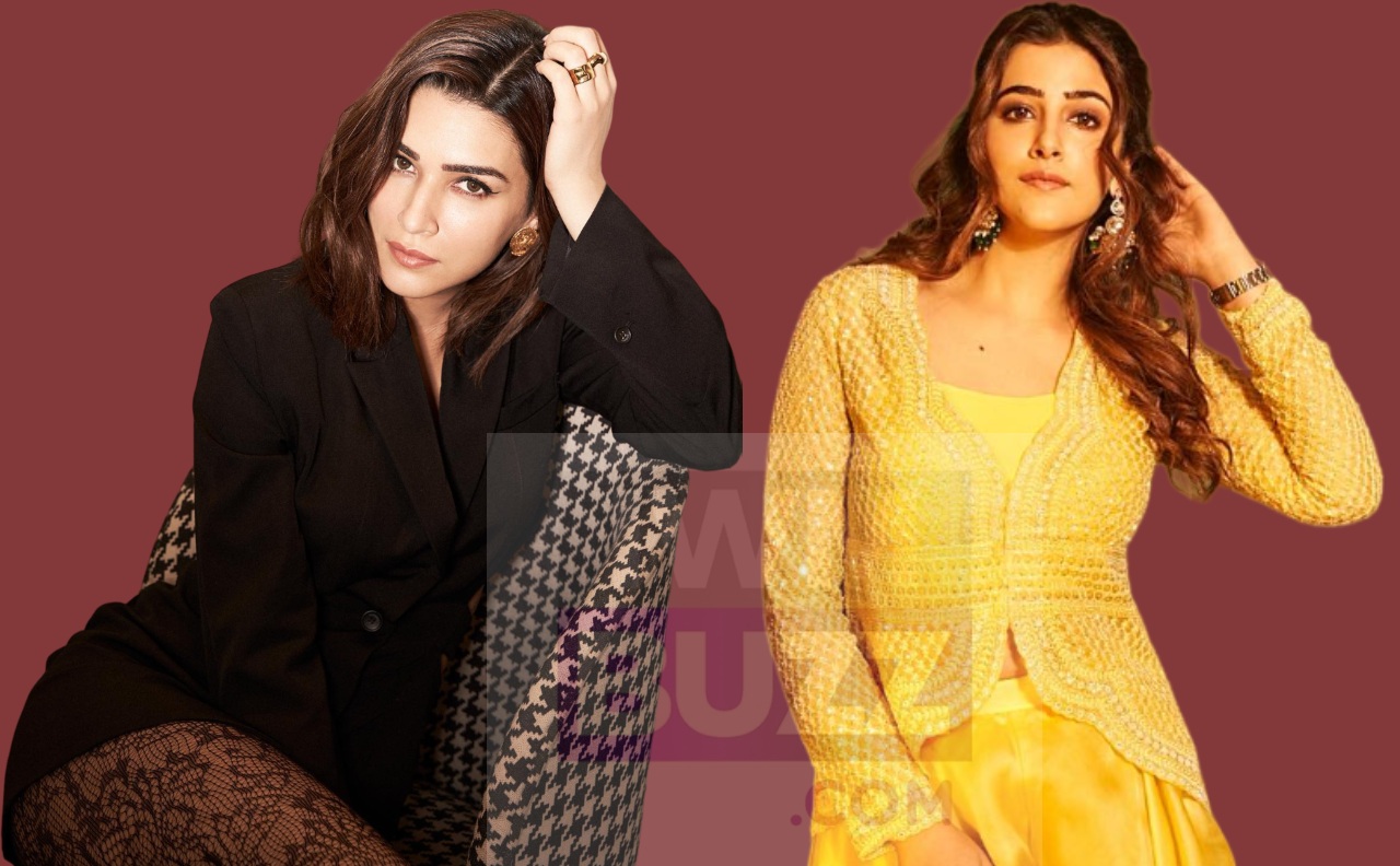 Sister Slayage! Kriti Sanon ups glam in blazer and stockings, Nupur blooms in yellow flare dress 859620