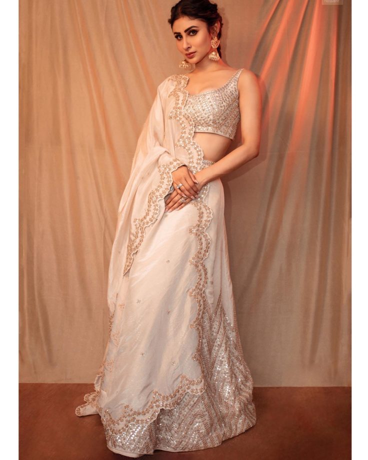 Style This Wedding Season In Crop Top Lehenga Like Nia Sharma, Mouni Roy, And Shehnaaz Gill 860225
