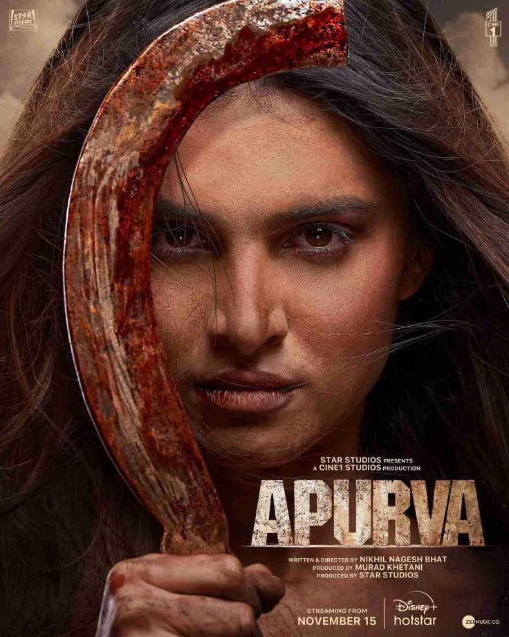 Tara Sutaria Unveils First Poster Of Apurva, Appears In Intriguing Avatar 863584