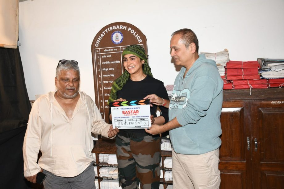 The Kerala Story, trio Vipul Amrutlal Shah, Sudipto Sen, and Adah Sharma commenced the shoot of their upcoming, 'Bastar: The Naxal Story' 862790