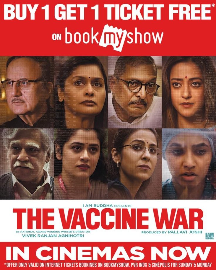 The makers of The Vaccine War want the entire country to watch this marvellous journey of Indian scientists only on big screens 857281