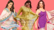 Twirl in sharara suits this festive season: Pooja Hegde, Tamanna Bhatia & Hansika Motwani’s picks 859064