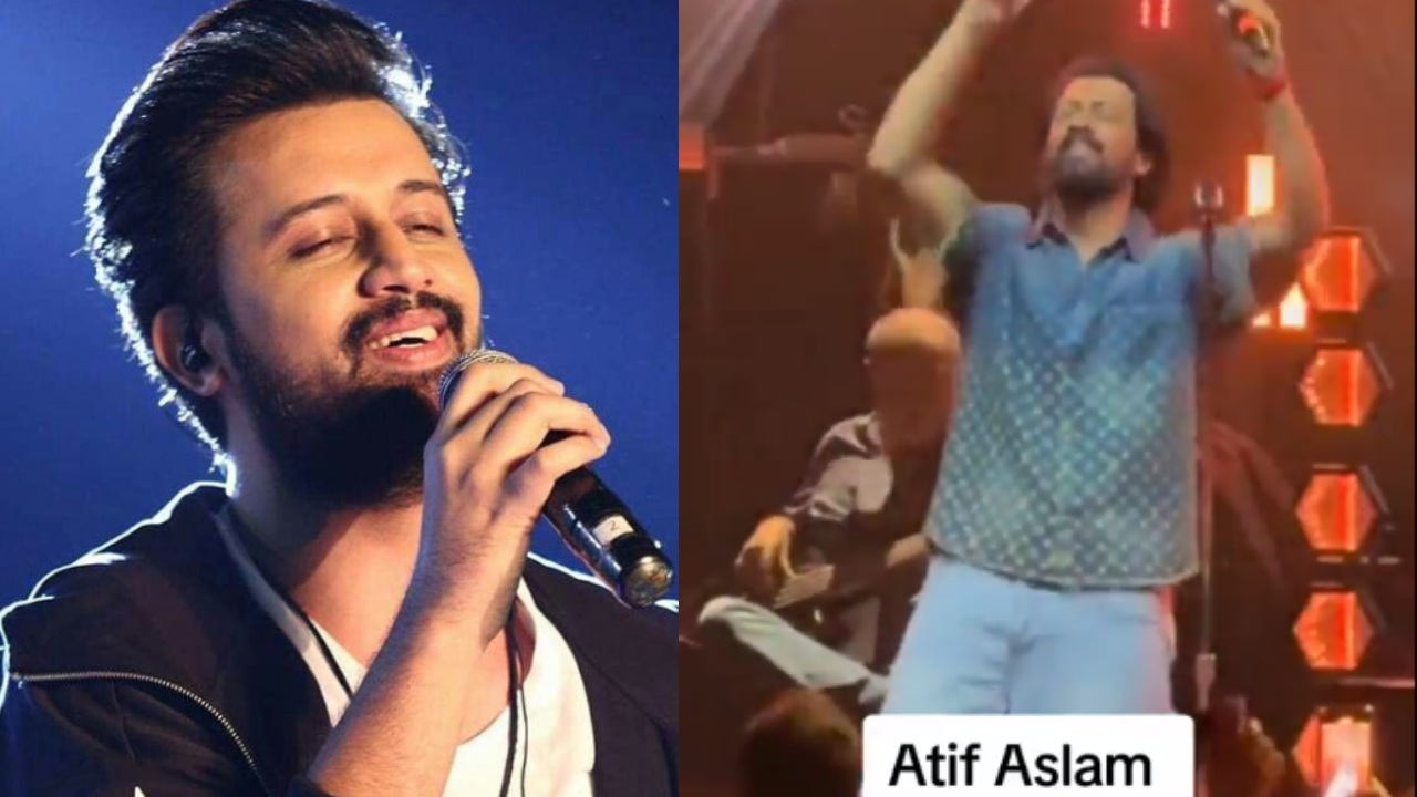 [Viral Video] Atif Aslam gets angry during US concert after fan throws money at him