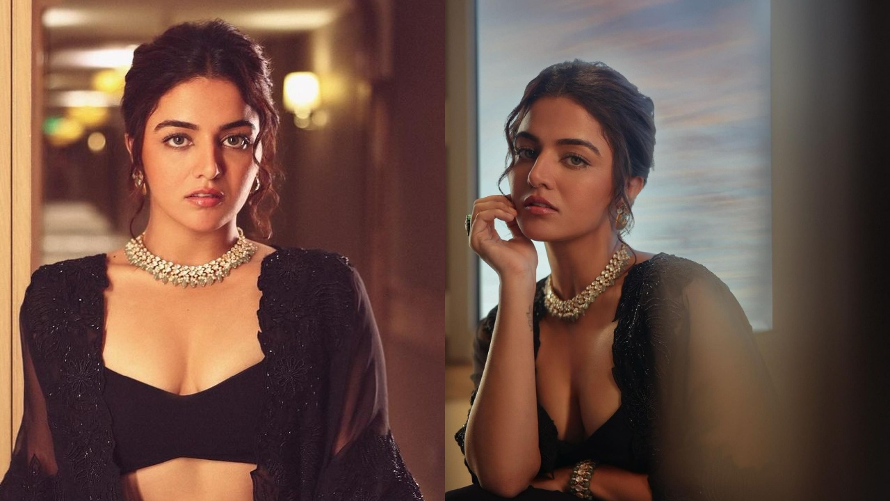 Wamiqa Gabbi Dazzles In Black Three-piece Outfit With Diamond Necklace, See Photos 861918
