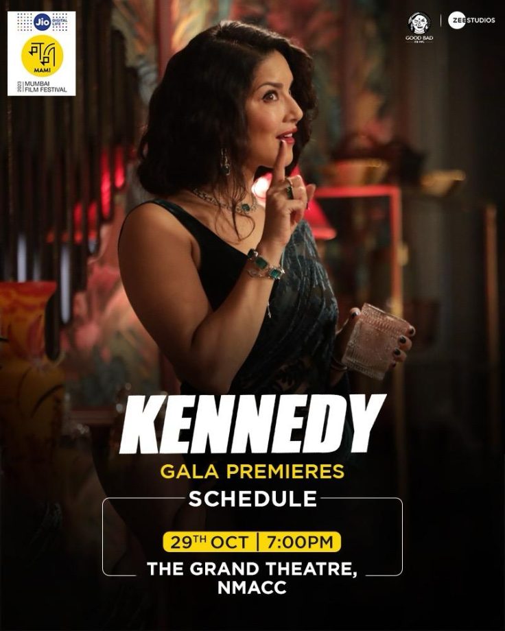 Zee Studios and Good Bad Films's highly anticipated police noir film Kennedy sells out 2000 tickets at Jio Mami FIlm Festival in mere 2 minutes; Generating Worldwide Excitement! 865111