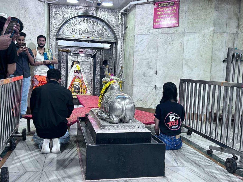 '12th Fail' team reaches Ujjain to seek blessings of Mahakaleshwar and celebrate the success of this Vidhu Vinod Chopra's master piece 866065