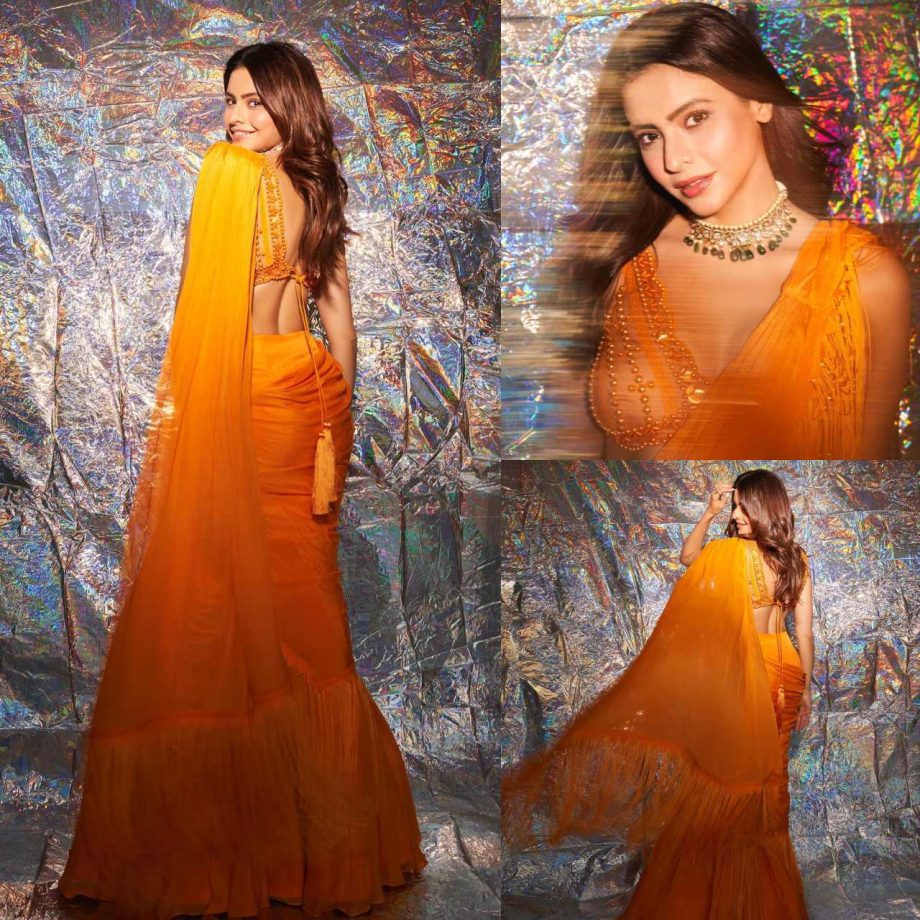 Aamna Sharif, Palak Tiwari & Tejasswi Prakash Grab Attention In Vibrant Tangerine Outfit 871356