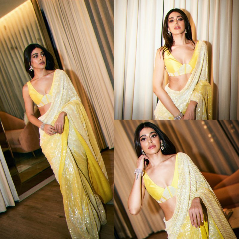 Alaya F To Sanya Malhotra: Divas Glam Festive Vibe In Glittery Saree 867490