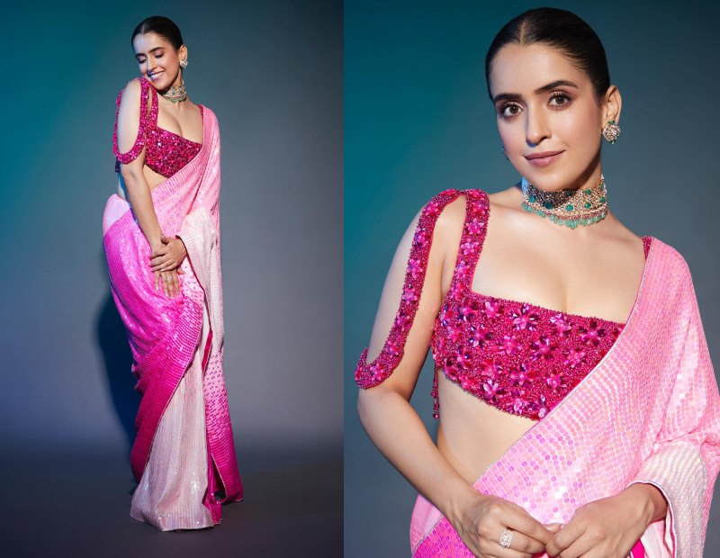 Alaya F To Sanya Malhotra: Divas Glam Festive Vibe In Glittery Saree 867491