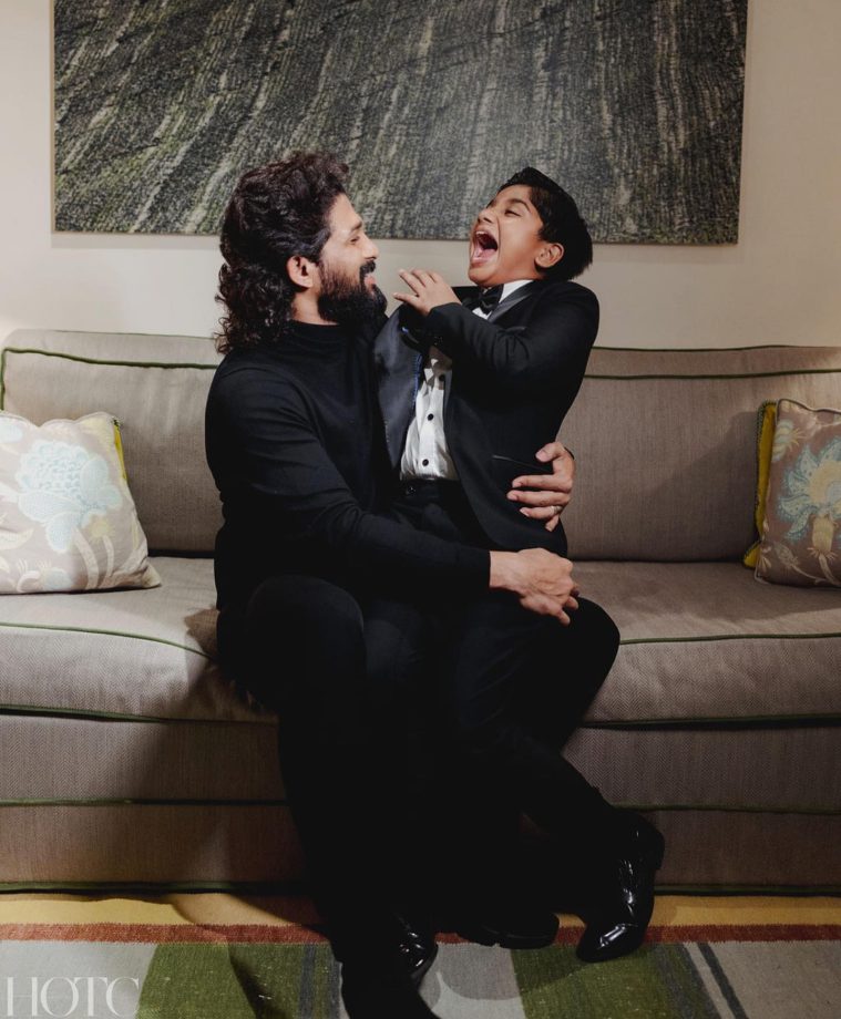Allu Arjun Shares Cutest Candid Moment With Son Ayaan, Says 'My Lil..' 866076