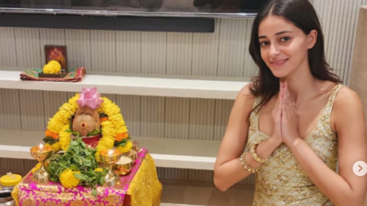 Ananya Panday buys house on Dhanteras, shares glimpse of her new abode