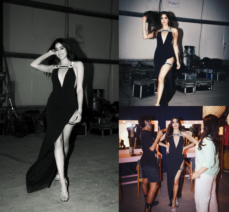 Ananya Panday, Janhvi Kapoor & Tara Sutaria Keep Fashion On-point In Black Gown 867969