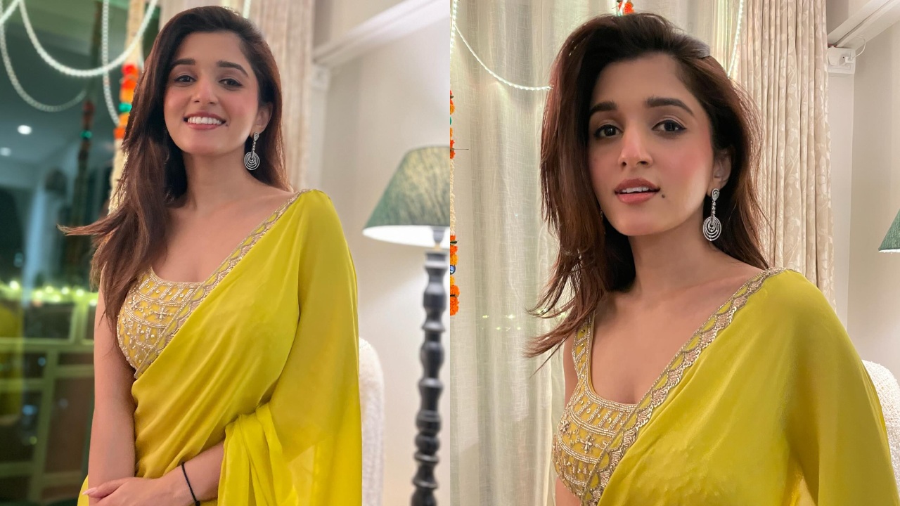 Anupamaa Actress Nidhi Shah Looks Ray Of Sunshine In Yellow Saree, See Here 869229
