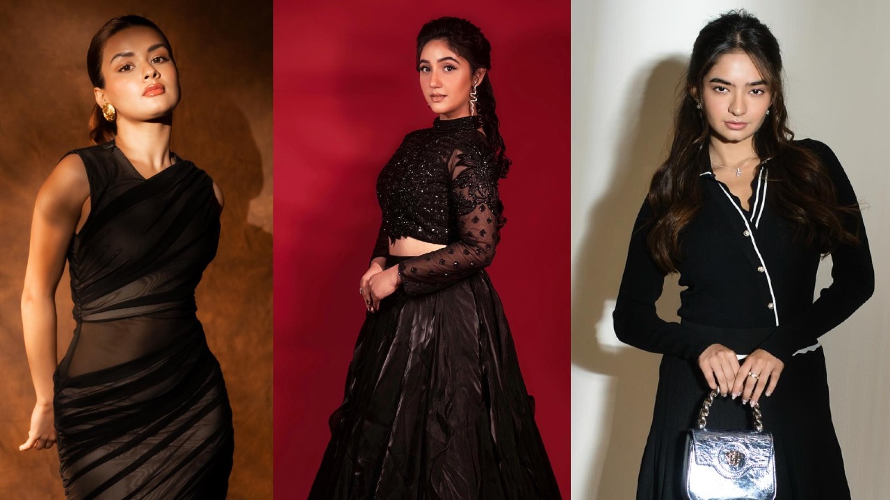 Avneet Kaur, Ashnoor Kaur And Anushka Sen Look ‘Wow’ In Black Outfit, Take A Look