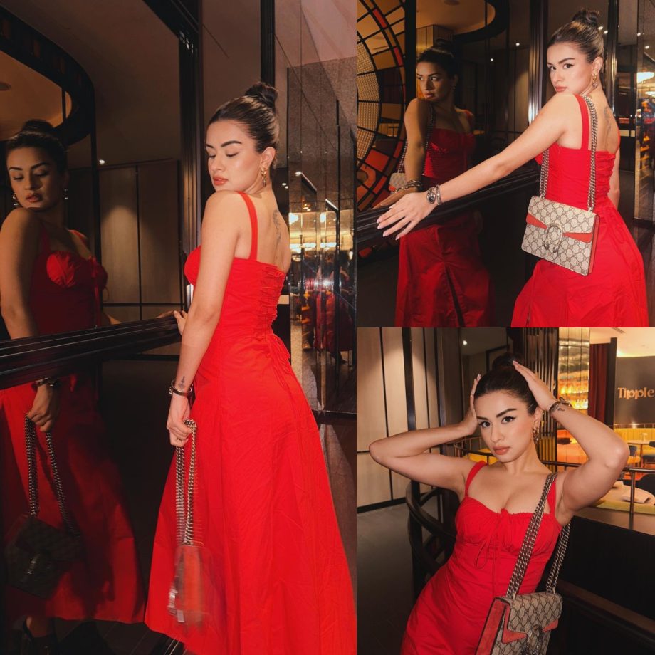 Avneet Kaur's Hot Red Maxi Dress Worth Rs. 4999 Is A 'Darling' Pick For Date Night 871533