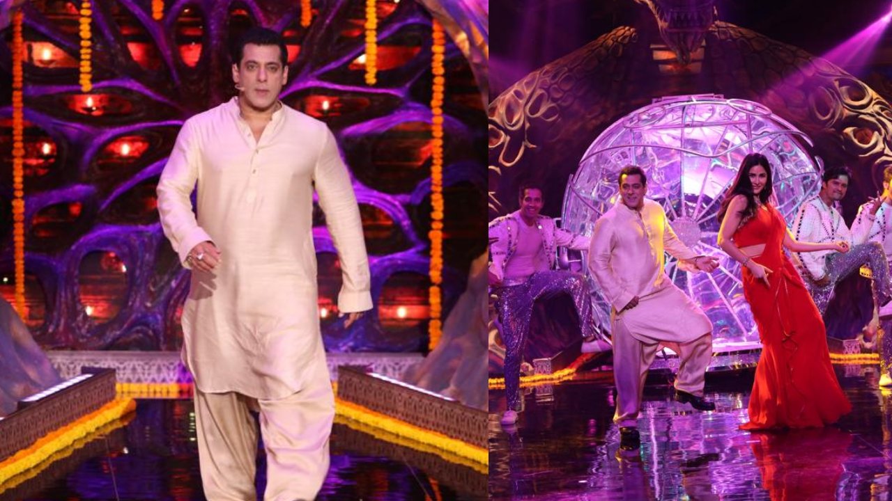 Bigg Boss 17: Host Salman Khan welcomes his Tiger 3 co-actor Katrina Kaif for a spectacular night 868574