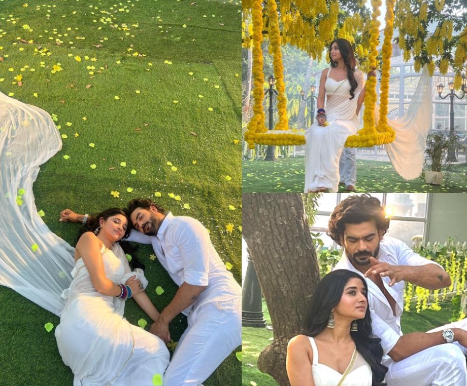 Chand Jalne Laga: Kanika Mann & Vishal Aditya Singh Pose 'Romantic' In Dreamy Set 870348