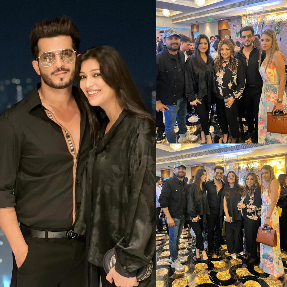 Couple Goals: Arjun Bijlani and wife Neha Swami twin in black outfits 871468