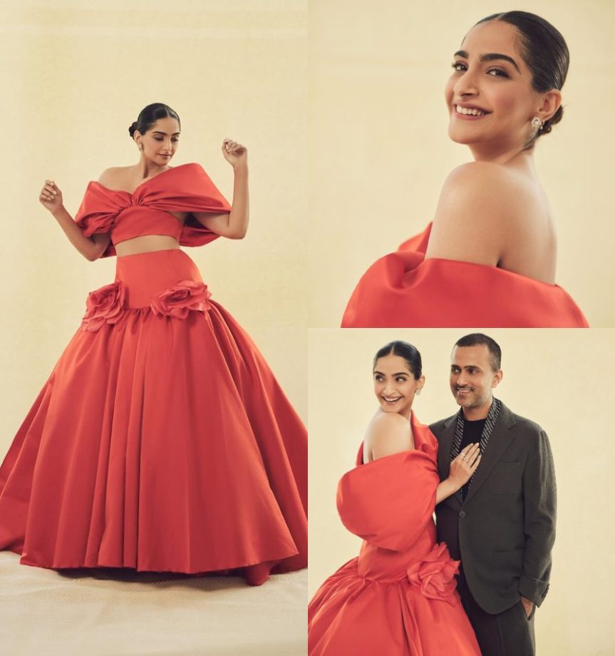 Couple Goals: Sonam Kapoor And Anand Ahuja Pose Chic In Designer Outfits, See Photos 871446