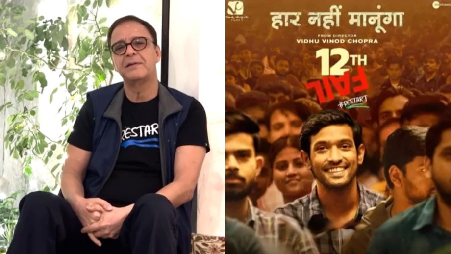 Director Vidhu Vinod Chopra express his heartfelt thankyou to the audiences for showering love on his film 12th Fail 869237