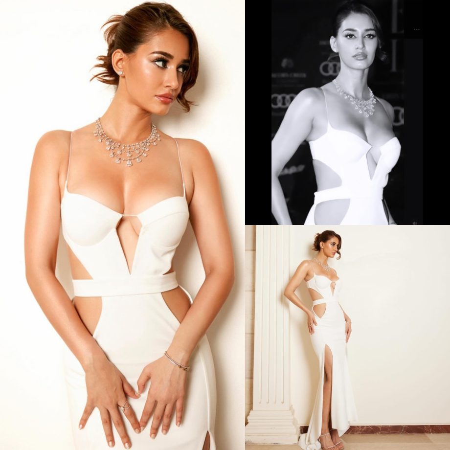 Disha Patani is “bold” personified in white cutout bodycon gown [Photos] 869654
