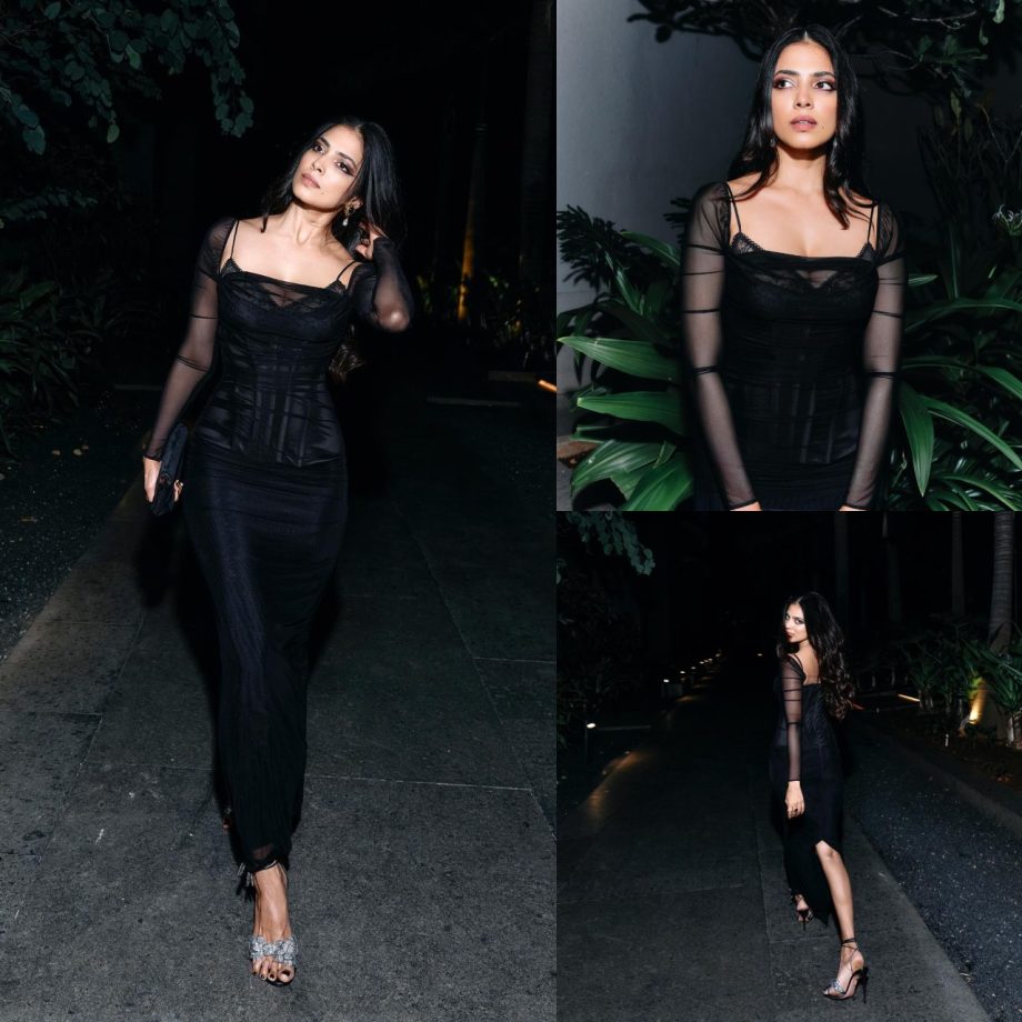 Diva duo Malavika Mohanan and Nora Fatehi up sultry quotient in black ensembles 870729