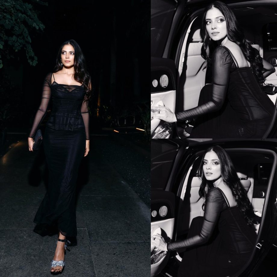 Diva duo Malavika Mohanan and Nora Fatehi up sultry quotient in black ensembles 870730