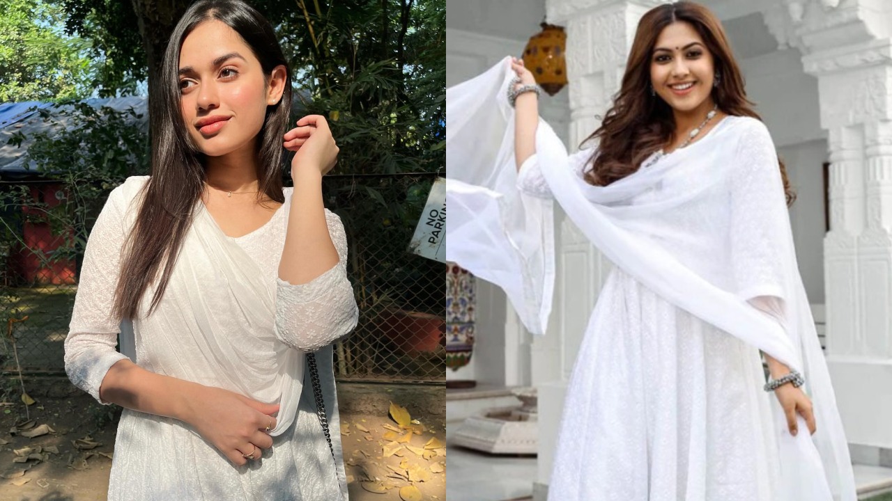 Fashion Battle: Jannat Zubair VS Reem Shaikh: Who Looks Mesmerizing In White Anarkali? 868138