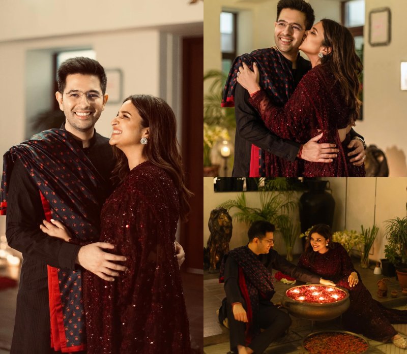From Alia Bhatt-Ranbir Kapoor, Parineeti Chopra-Raghav Chadha to Ranveer Singh-Deepika Padukone: B-town couples’ Diwali celebrations 868744