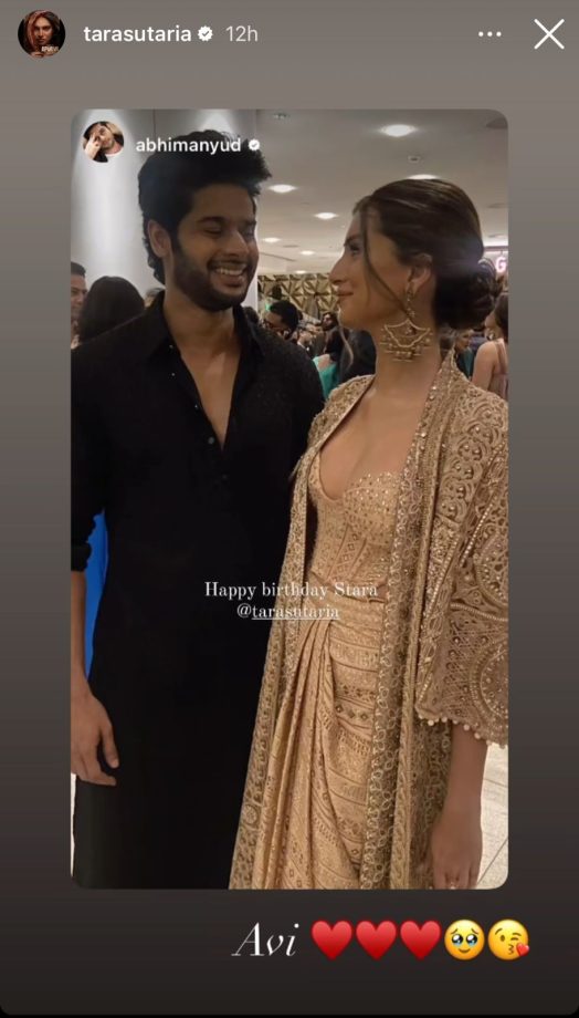 From Arjun Kapoor to Abhimanyu Dasani and Abhishek Banerjee check out all the celebrity wishes for Tara Sutaria on her birthday yesterday 869867
