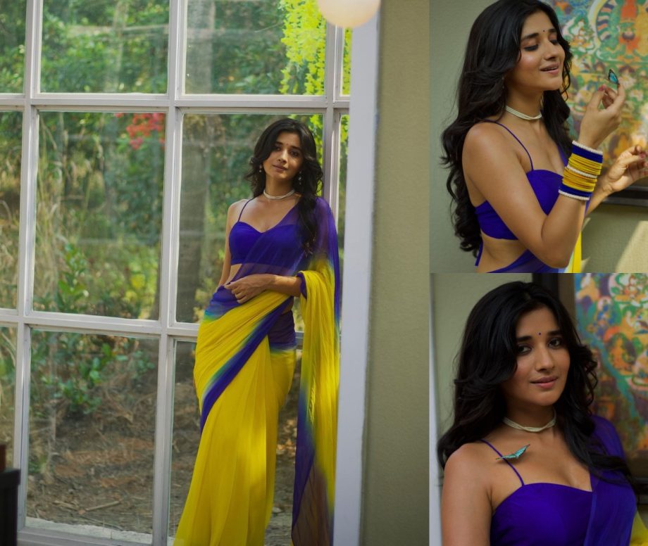 Gorgeous! Kanika Mann elevates grace in tie-dye silk saree 869816
