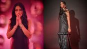 Gothic Grace! Shruti Haasan unveils her traditional fusion couture in black kurta set 869631