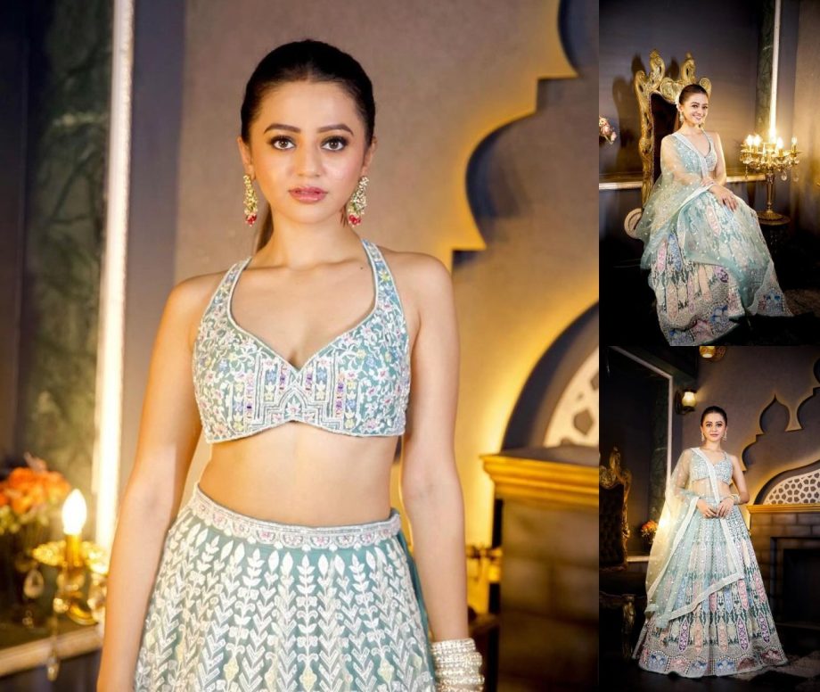 Helly Shah and Krystle D'souza radiate festive vibes in stunning lehengas 868910