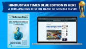 Hindustan Times Turns Blue for the Men in Blue 868833