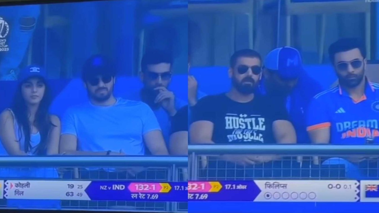 India vs New Zealand World Cup Semi-Final: Ranbir Kapoor, John Abraham, Sidharth Malhotra, Kiara Advani spotted enjoying the match