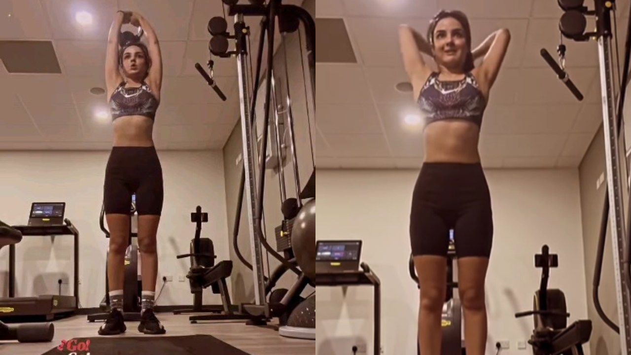 Jasmin Bhasin Inspires Fans With Morning Workout, Watch 866118