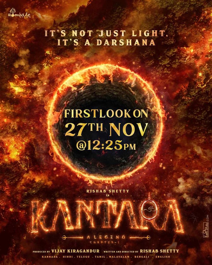 Kantara Chapter 1: Rishab Shetty unveils first poster look, check out 870666