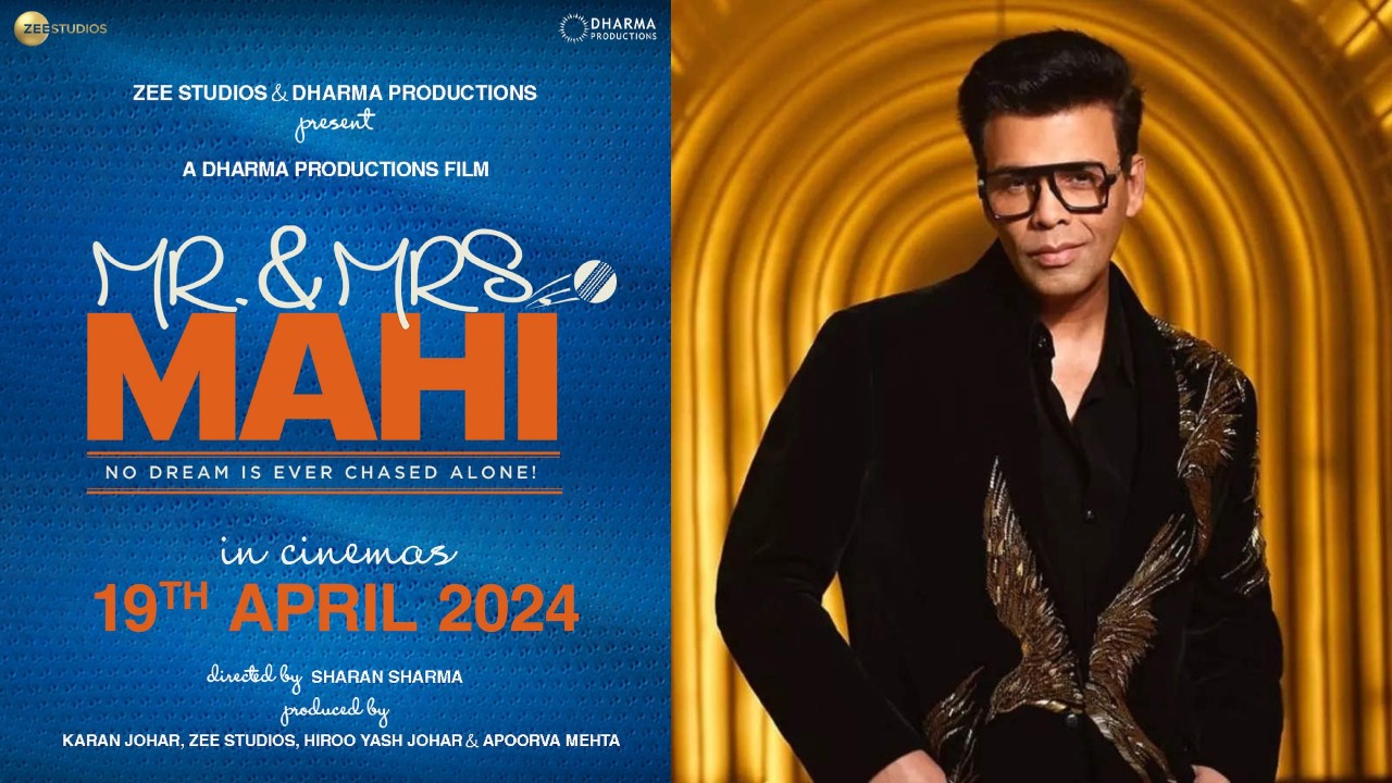 Karan Johar unveils cinematic treat announcing ‘Mr & Mrs Mahi’ release date, check out 868102