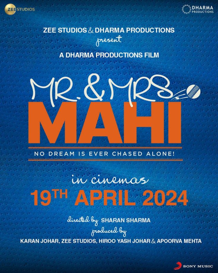 Karan Johar unveils cinematic treat announcing ‘Mr & Mrs Mahi’ release date, check out 868101