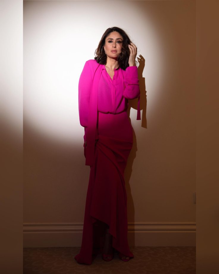 Kareena Kapoor claims power in pink pantsuit, see photos 867217