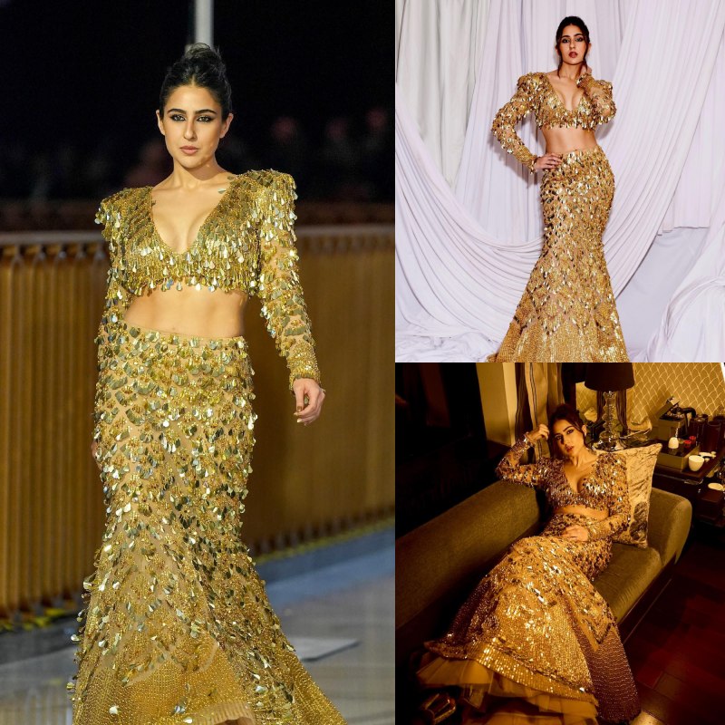 Kareena Kapoor & Sara Ali Khan Make Heads Turn In 'Glitter' And 'Glam' Outfits, Take A Look 866304