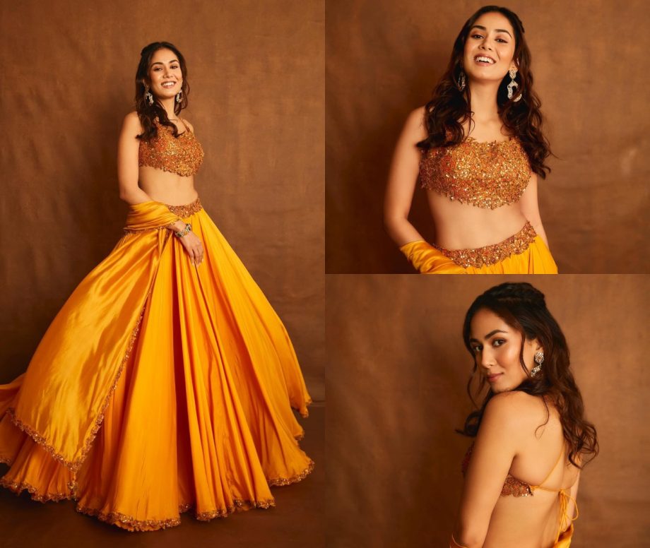Mira Kapoor owns fashion game in yellow chanderi silk lehenga [Photos] 868662