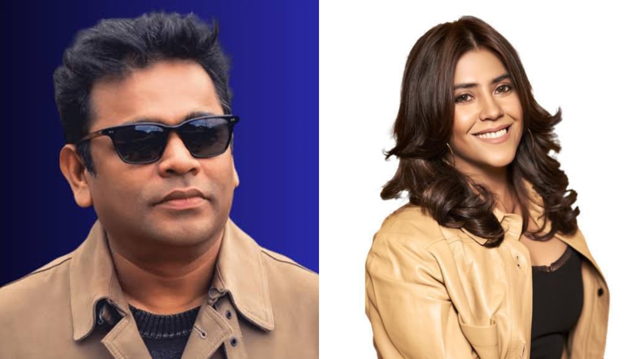 Musical Maestro A.R. Rahman showered love and praises on Ektaa R. Kapoor for her global victory, saying, 