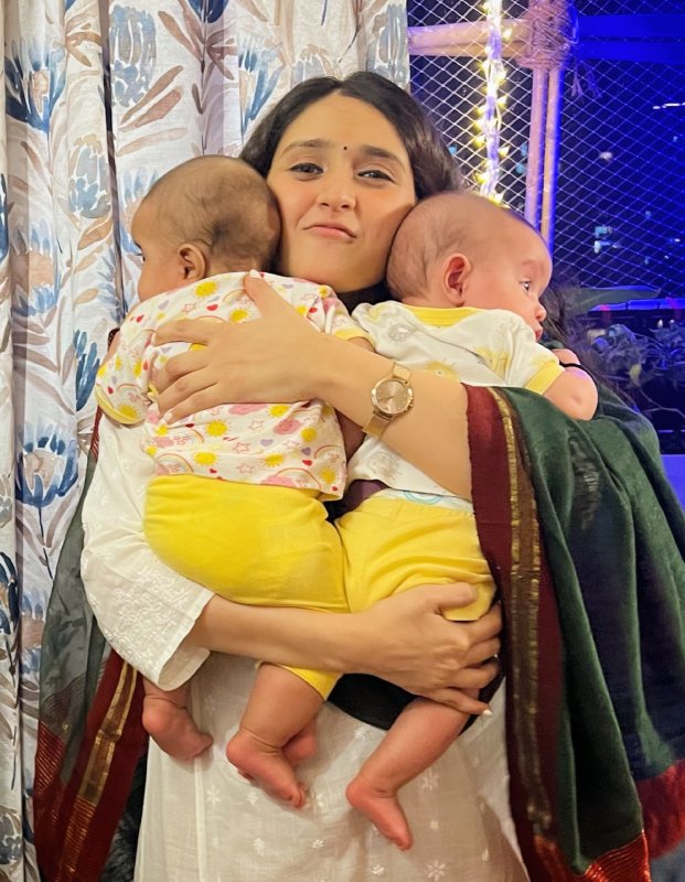 Pankhuri Awasthy Shares Cute Moments With Her Twins Babies, Gautam Rode Reacts 869104