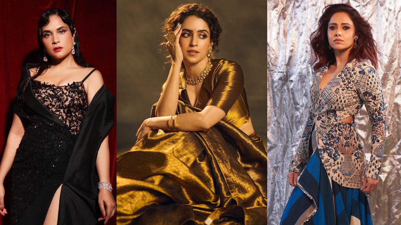 Richa Chadha, Sanya Malhotra to Nushrratt Bharuccha: Bollywood celebs own the deep plunge neckline