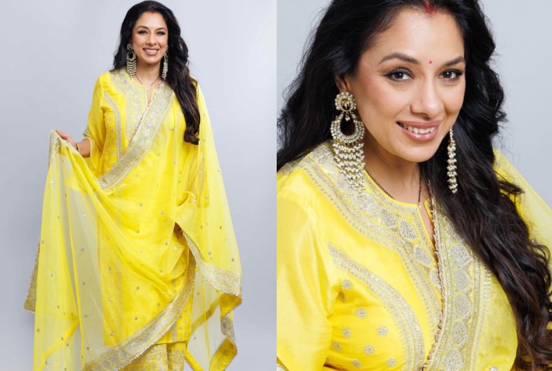 Rupali Ganguly sparks ethnic fashion frenzy in bright yellow salwar suit [Photos] 869482