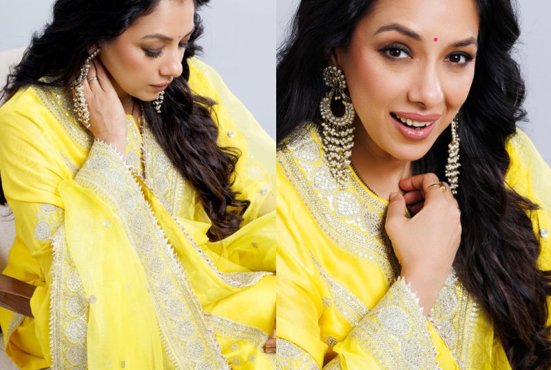 Rupali Ganguly sparks ethnic fashion frenzy in bright yellow salwar suit [Photos] 869481