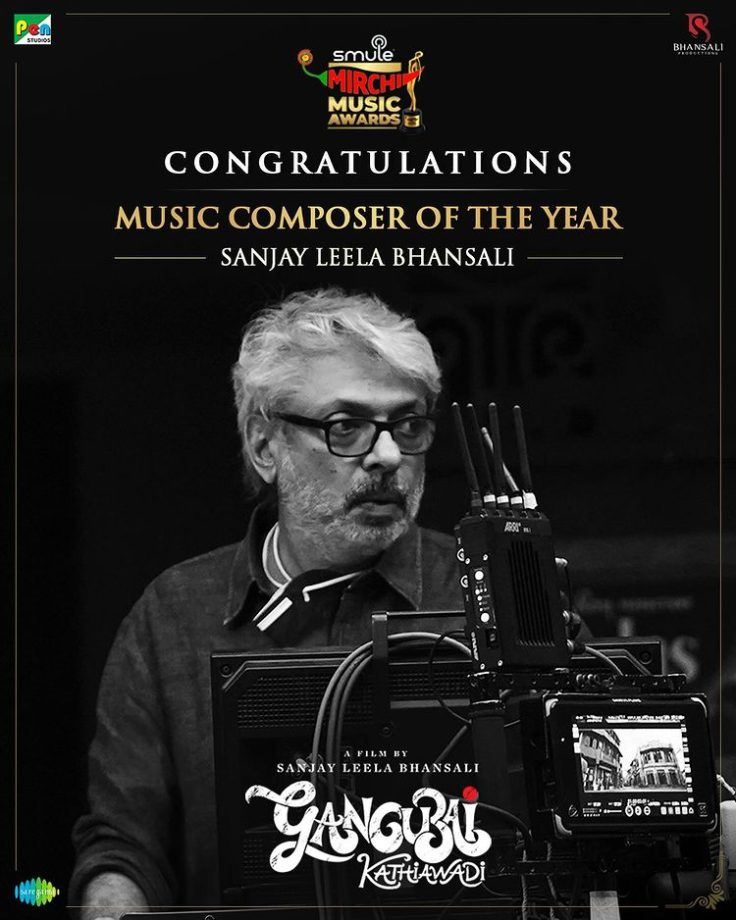 Sanjay Leela Bhansali Honored with Music Composer of the Year for 'Gangubai' 867853